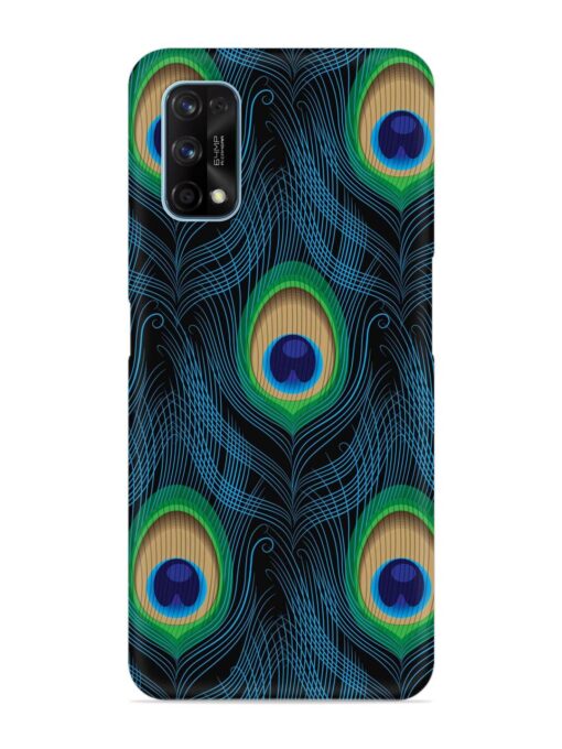 Seamless Pattern Peacock Snap Case for Realme 7 Pro