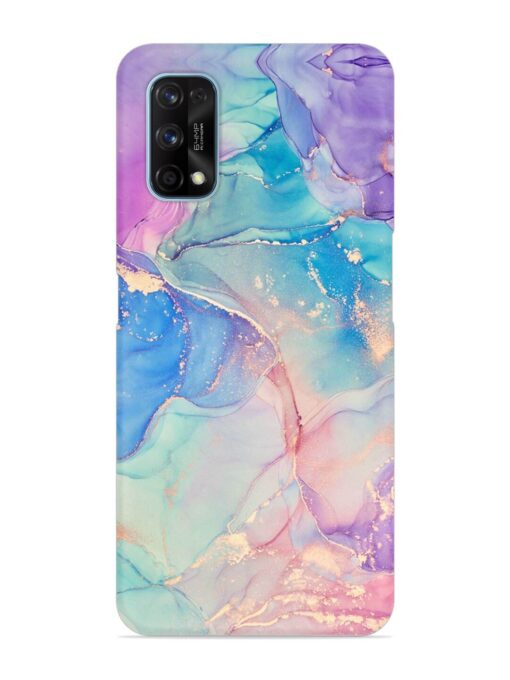 Alcohol Ink Colors Snap Case for Realme 7 Pro Zapvi