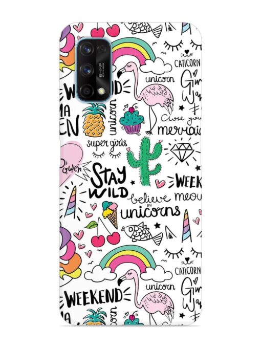 Unicorn Ice Cream Snap Case for Realme 7 Pro