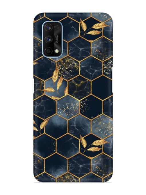 Marble Hexagon Seamless Snap Case for Realme 7 Pro Zapvi