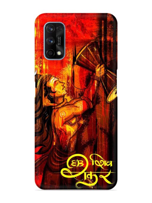 Illustration Lord Shiva Snap Case for Realme 7 Pro