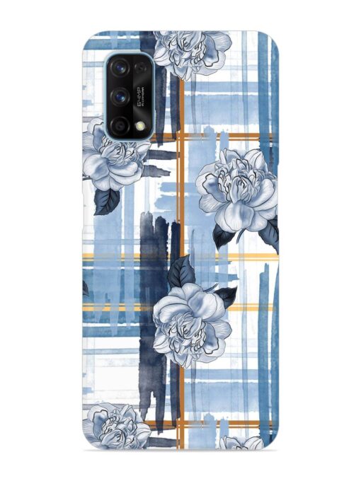 Watercolor Pattern Rose Snap Case for Realme 7 Pro