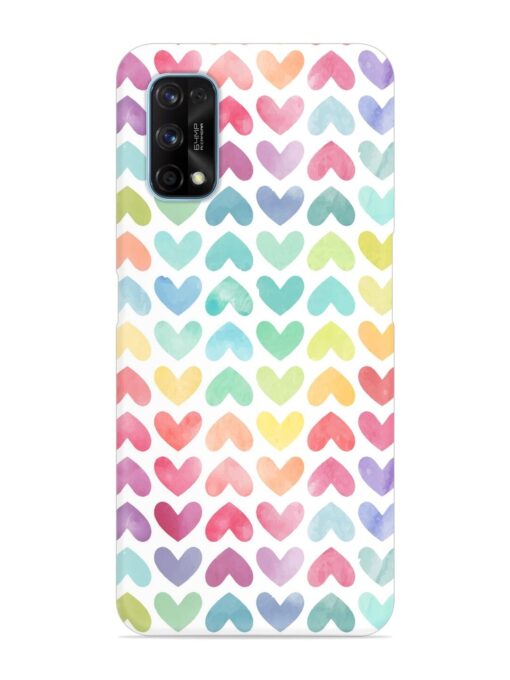 Seamless Colorful Watercolor Snap Case for Realme 7 Pro