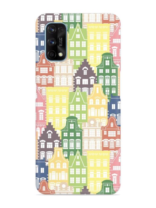 Seamless Shapes Pattern Snap Case for Realme 7 Pro Zapvi