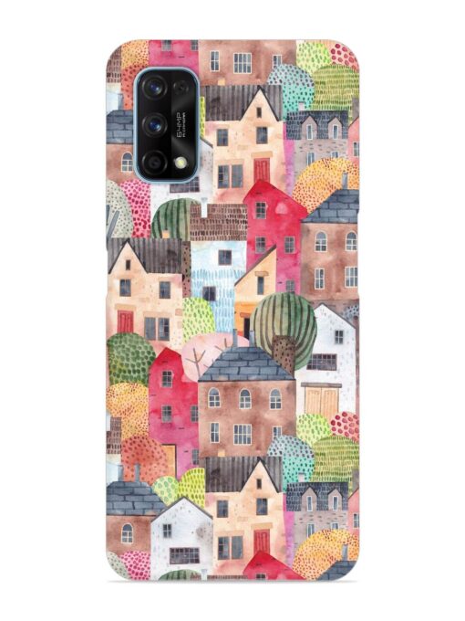 Abstract Seamless Pattern Snap Case for Realme 7 Pro Zapvi