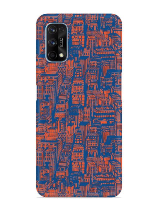 Hand Drawn Seamless Snap Case for Realme 7 Pro