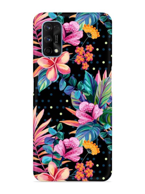 Seamless Floral Pattern Snap Case for Realme 7 Pro