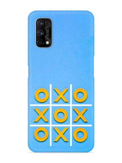 Yellow Plastic Crosses Snap Case for Realme 7 Pro