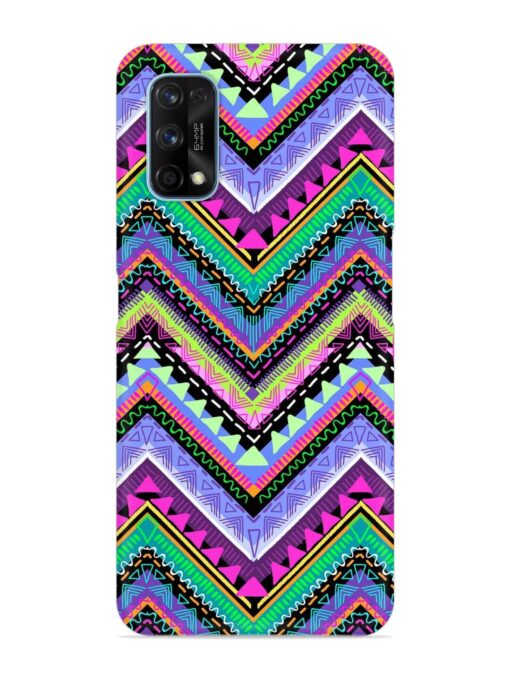 Tribal Aztec Print Snap Case for Realme 7 Pro Zapvi