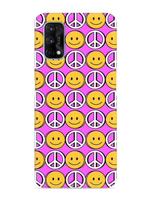 Smiley Face Peace Snap Case for Realme 7 Pro