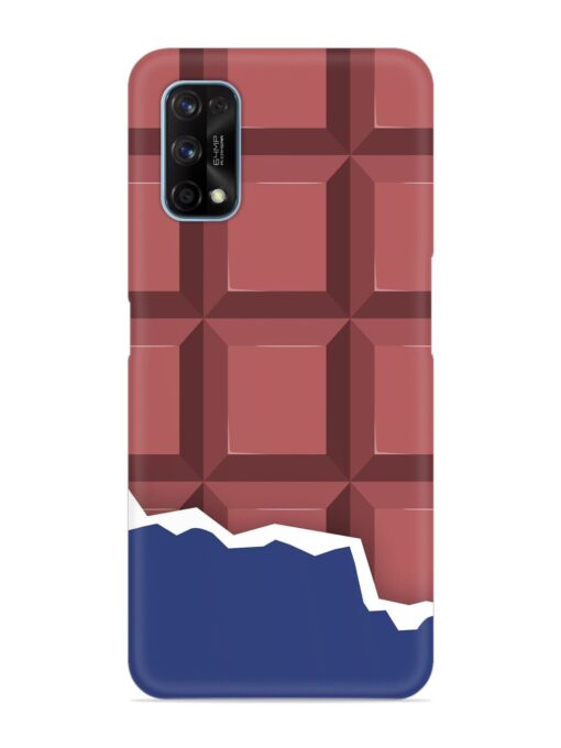 Chocolate Vector Art Snap Case for Realme 7 Pro Zapvi