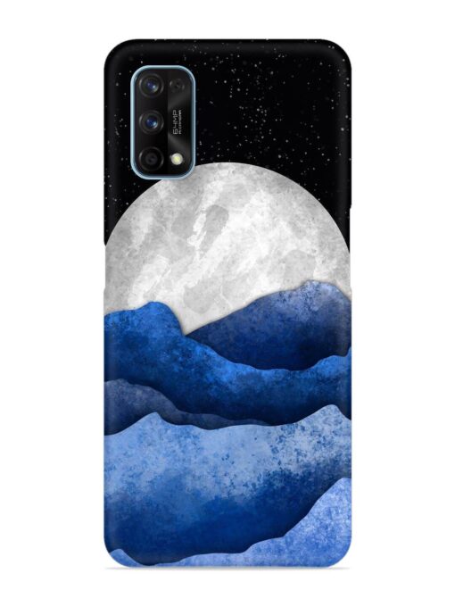 Full Moon Mountain Vector Snap Case for Realme 7 Pro Zapvi