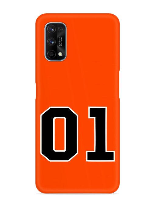 01 Number Snap Case for Realme 7 Pro Zapvi