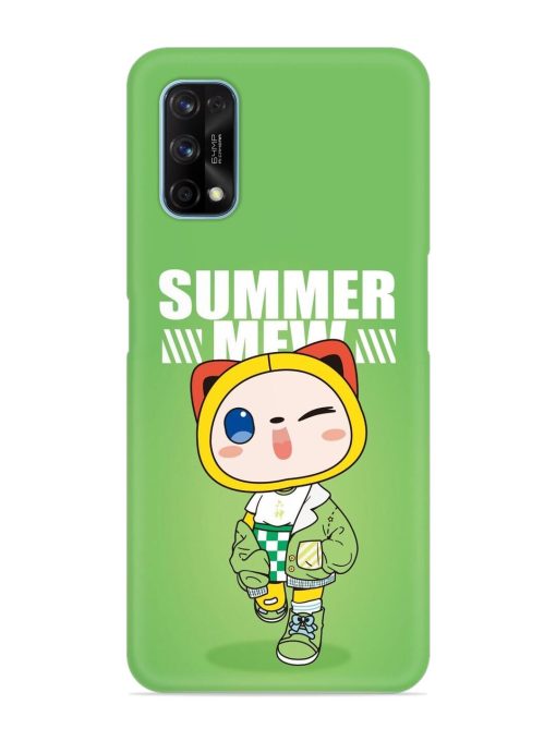 Summer Mew Snap Case for Realme 7 Pro Zapvi