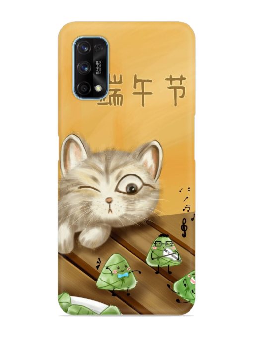 Cat Scorpion Dancing Snap Case for Realme 7 Pro Zapvi