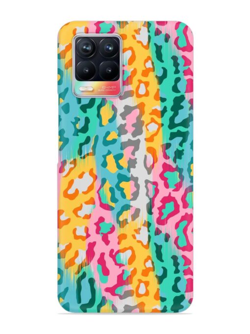 Seamless Vector Colorful Snap Case for Realme 8 (4G) Zapvi