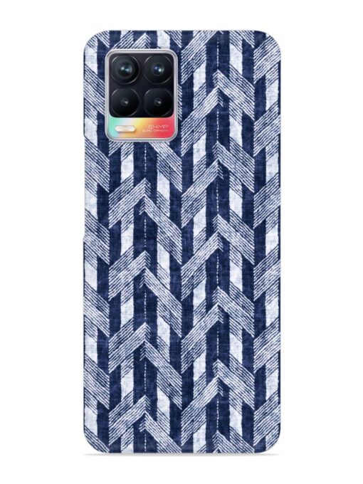 Abstract Herringbone Motif Snap Case for Realme 8 (4G) Zapvi