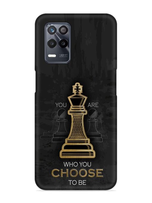 You Are Who Choose To Be Snap Case for Realme 8 (5G) Zapvi