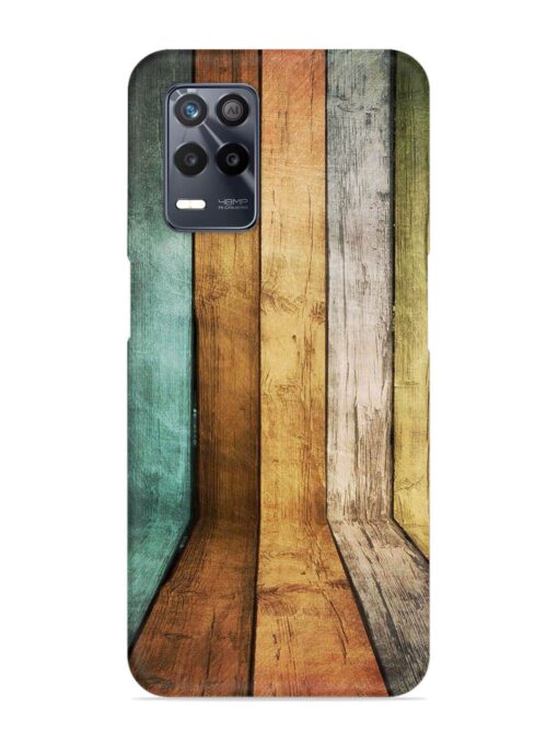 Wooden Realistic Art Snap Case for Realme 8 (5G) Zapvi