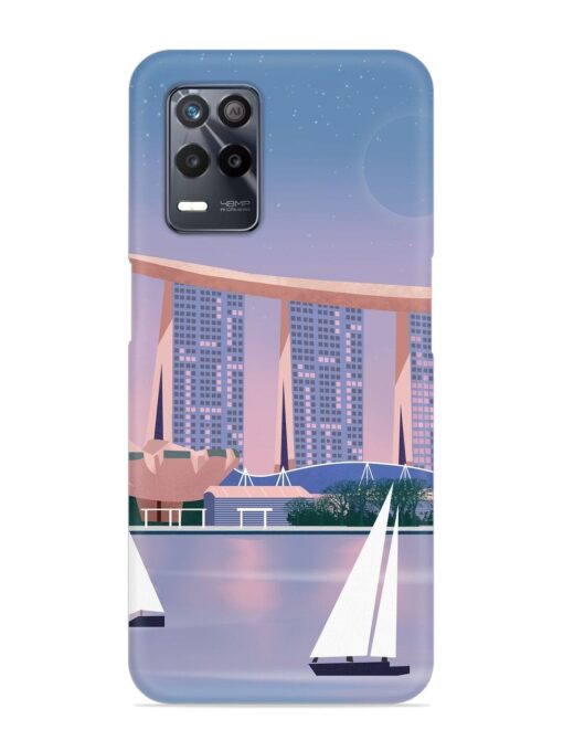 Singapore Scenery Architecture Snap Case for Realme 8 (5G) Zapvi