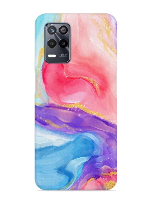 Watercolor Gradient Snap Case for Realme 8 (5G) Zapvi