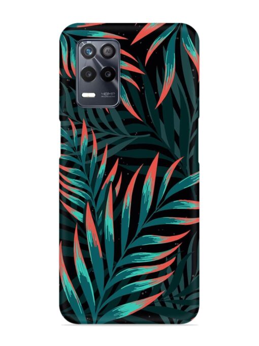 Green Leaf Art Snap Case for Realme 8 (5G) Zapvi