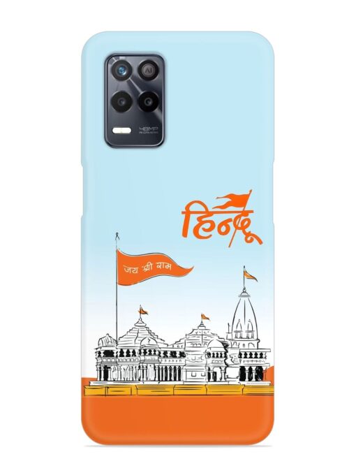 Ram Mandir Hindu Snap Case for Realme 8 (5G)