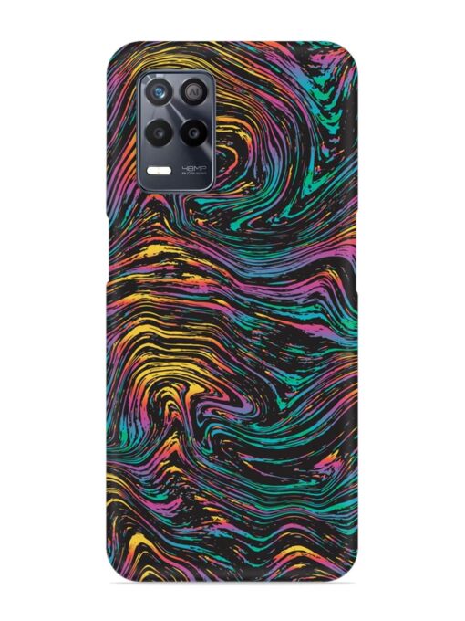 Abstract Liquid Colors Snap Case for Realme 8 (5G) Zapvi