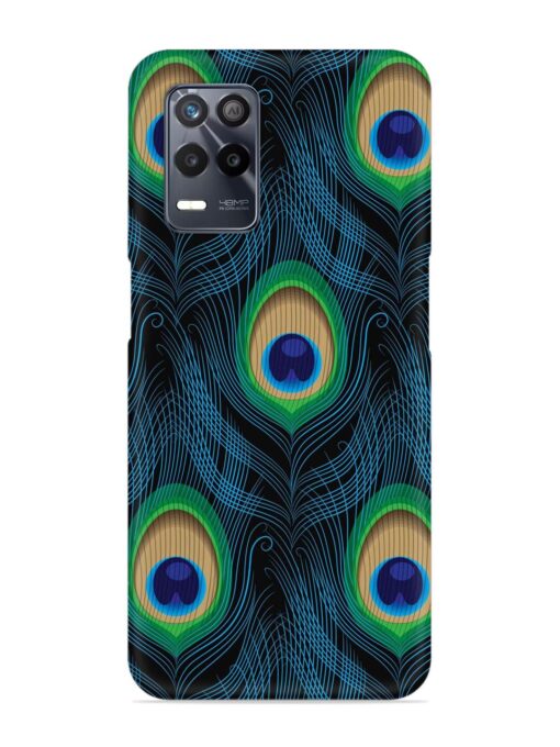 Seamless Pattern Peacock Snap Case for Realme 8 (5G) Zapvi