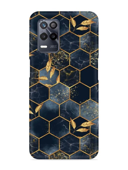 Marble Hexagon Seamless Snap Case for Realme 8 (5G) Zapvi