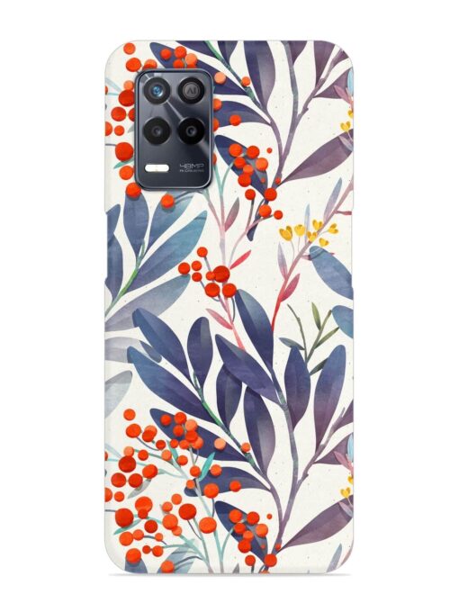 Seamless Floral Pattern Snap Case for Realme 8 (5G) Zapvi