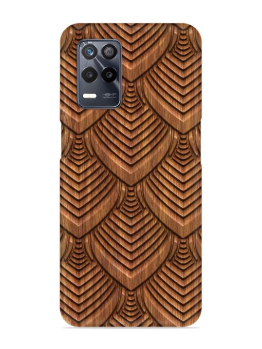 Carved Pattern On Snap Case for Realme 8 (5G)