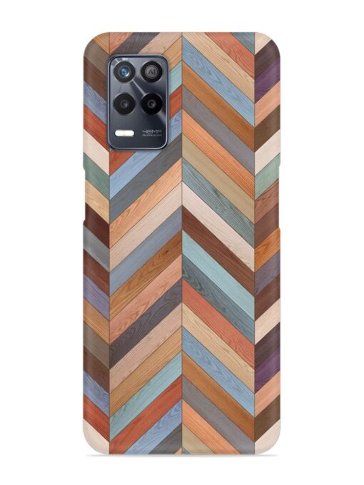 Seamless Wood Parquet Snap Case for Realme 8 (5G)