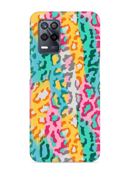 Seamless Vector Colorful Snap Case for Realme 8 (5G)