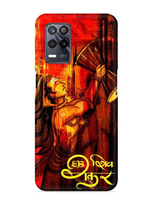 Illustration Lord Shiva Snap Case for Realme 8 (5G)