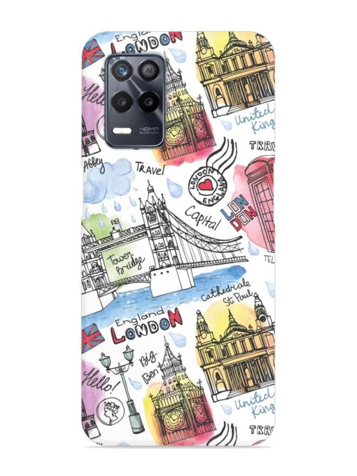 Vector London Landmark Snap Case for Realme 8 (5G)