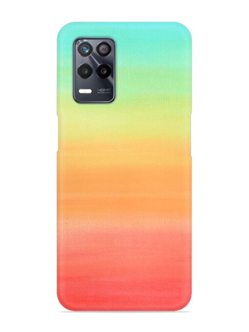 Background Sky Watercolor Snap Case for Realme 8 (5G)