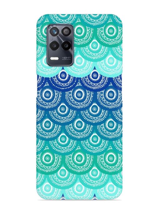 Ethnic Seamless Pattern Snap Case for Realme 8 (5G) Zapvi