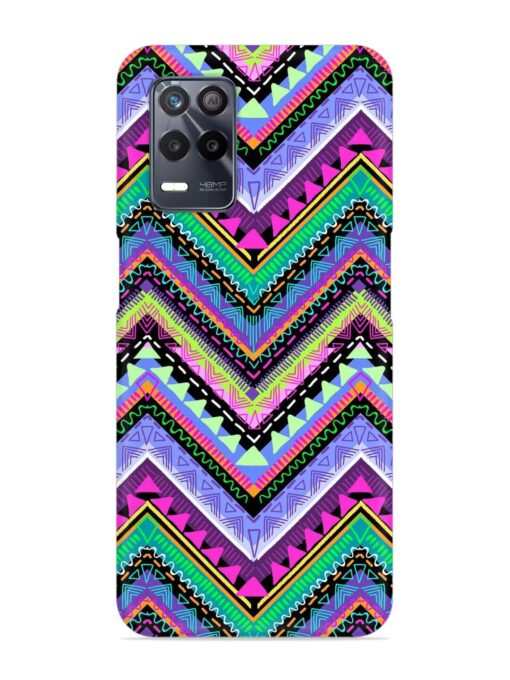 Tribal Aztec Print Snap Case for Realme 8 (5G) Zapvi