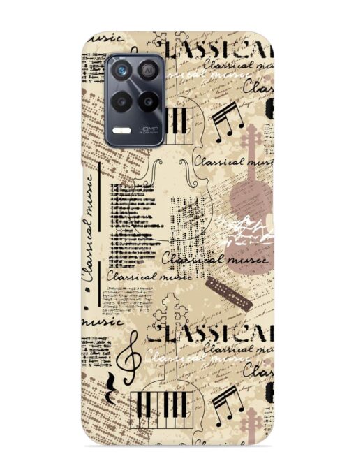 Classical Music Lpattern Snap Case for Realme 8 (5G) Zapvi