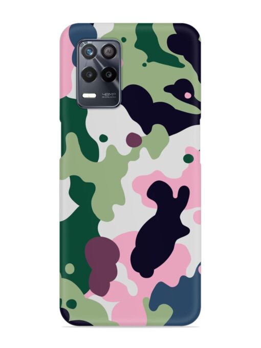 Seamless Funky Camouflage Snap Case for Realme 8 (5G)