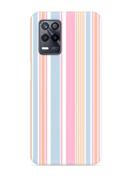 Stripe Seamless Pattern Snap Case for Realme 8 (5G)