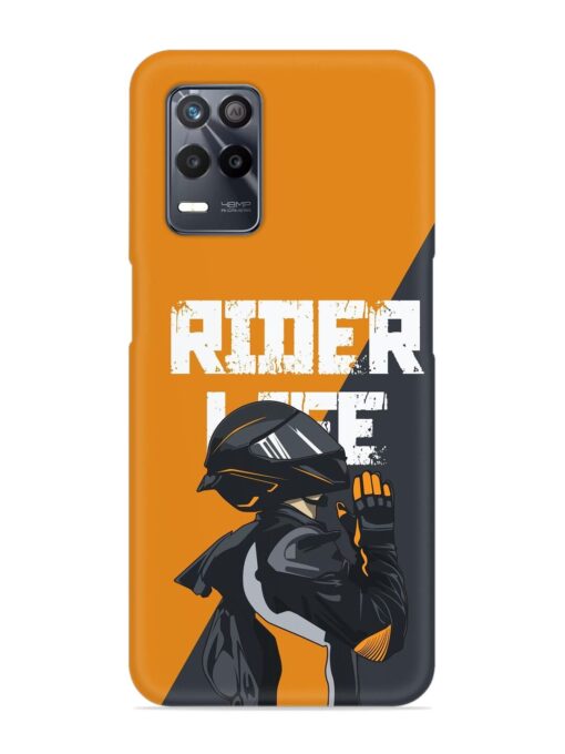 Rider Life Snap Case for Realme 8 (5G) Zapvi