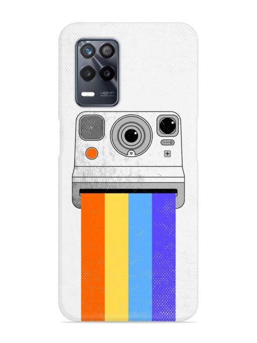 Retro Camera Art Snap Case for Realme 8 (5G)