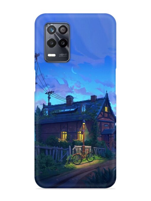 Beautiful Village House Snap Case for Realme 8 (5G) Zapvi