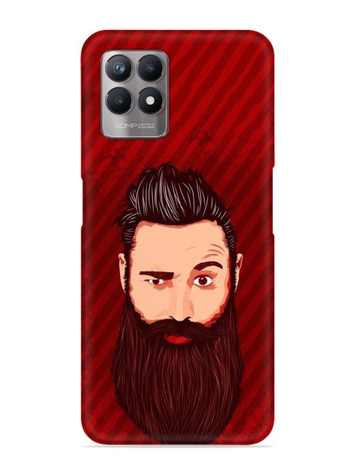 Beardo Man Snap Case for Realme 8I Zapvi