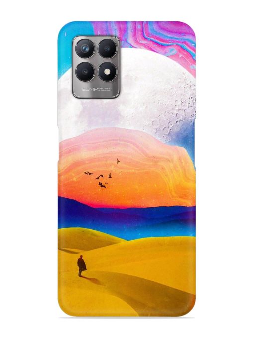 Sandy Desert Snap Case for Realme 8I Zapvi