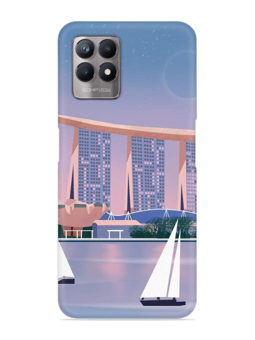 Singapore Scenery Architecture Snap Case for Realme 8I Zapvi