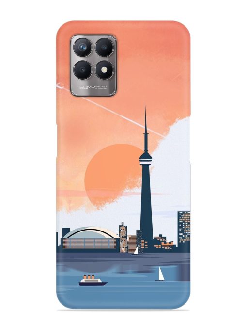 Toronto Canada Snap Case for Realme 8I Zapvi