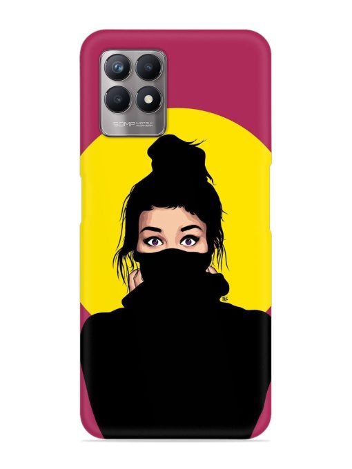 Girly Vector Snap Case for Realme 8I Zapvi